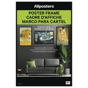Trends International Poster Frame, Black, for 22.375" x 34" Posters and Wall Art in Your Room