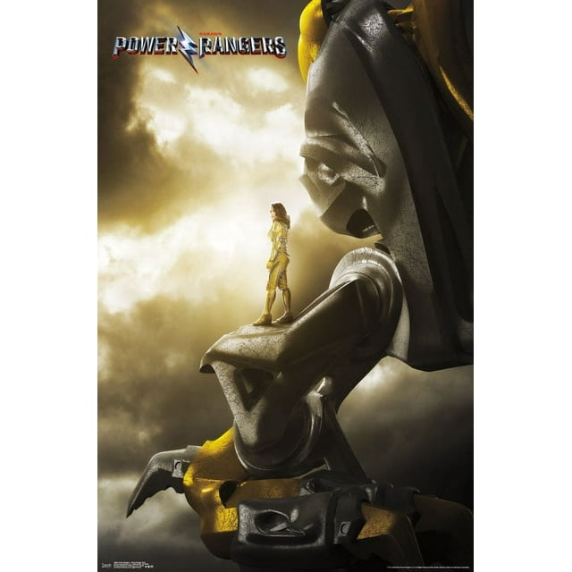 Trends International Power Rangers Yellow Ranger Zord Wall Poster 22.375" x 34"