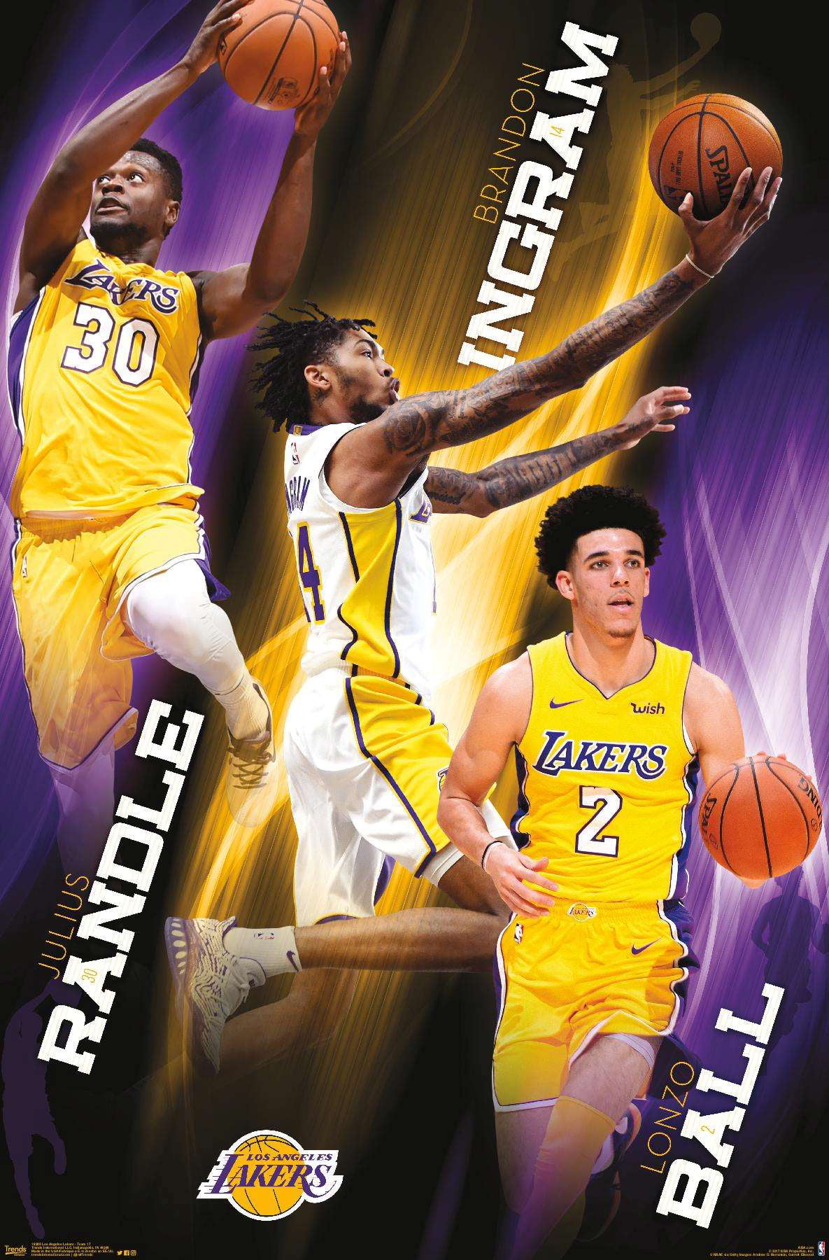 Trends International Printed Los Angeles Lakers Posters, 14.72" x 22.37
