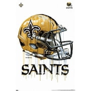 Trends International Printed New Orleans Saints Poster, 22.37" x 34"