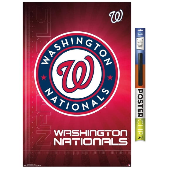 Trends International Printed Sports Washington Nationals Unframed Poster, 22.37" x 34.00"