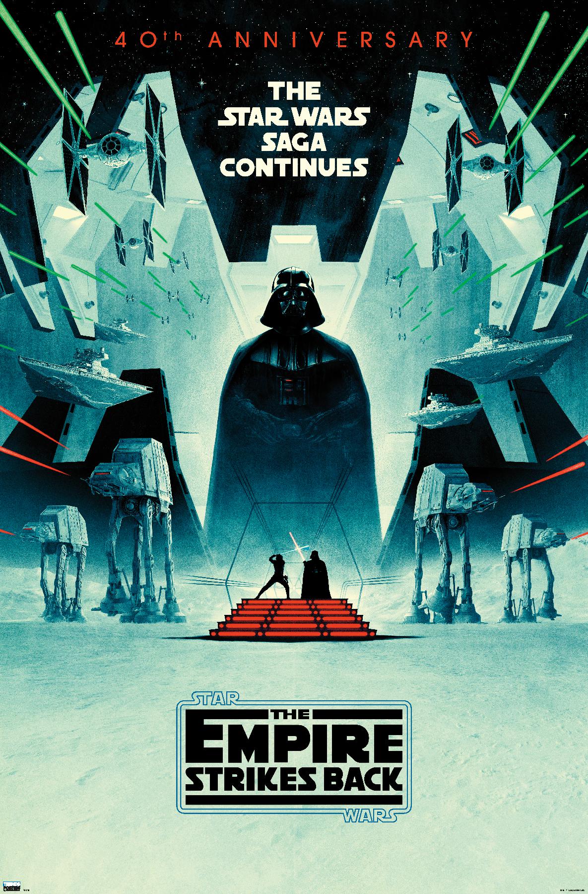 Trends International Printed Star Wars Poster, 22.37" x 34"