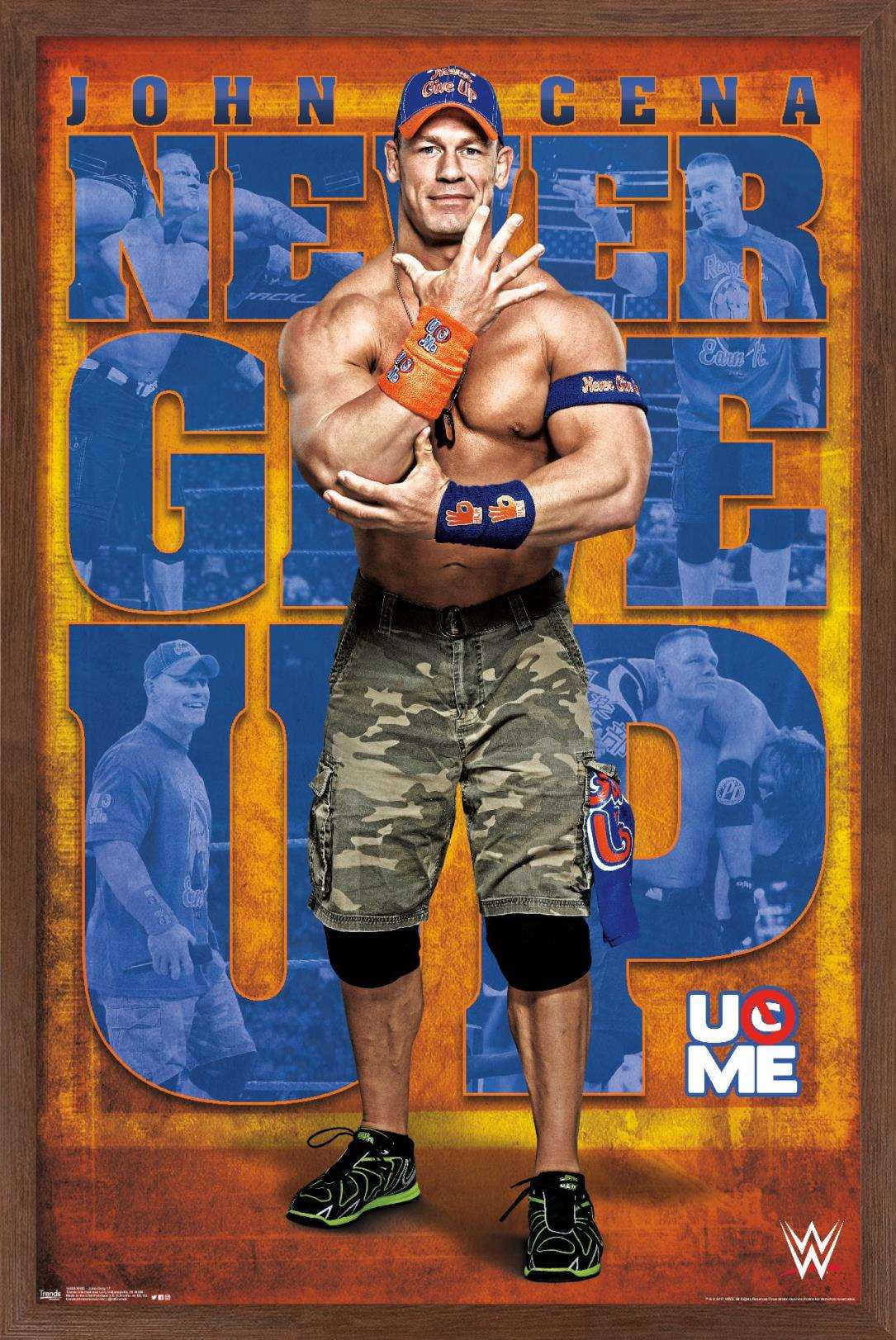 Trends International Printed WWE Framed Posters,22.37" x 14.72