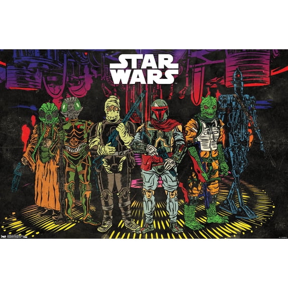 Trends International Star Wars - Bounty Hunters Group Poster
