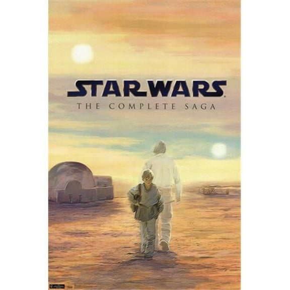 Trends International TIARP1447 Star WarsBlu Ray Box -22 x 34 Poster Print