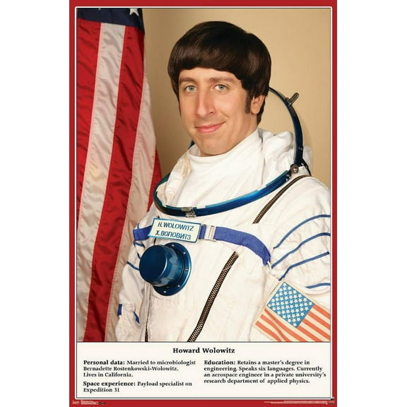 Trends International The Big Bang Theory - Astronaut Poster