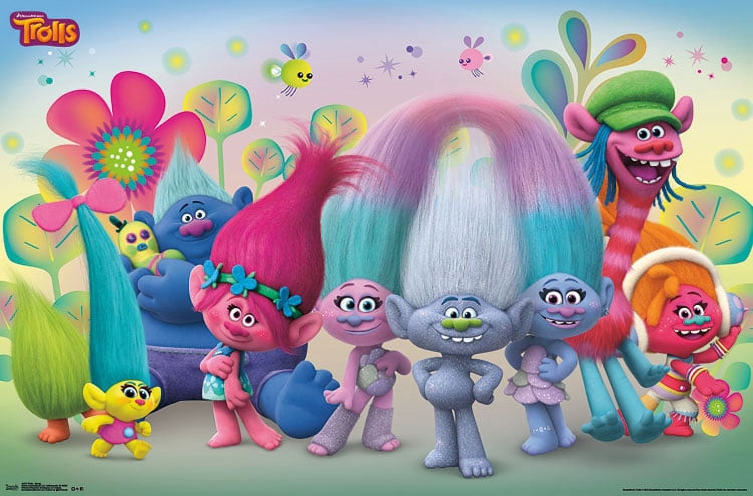 Trends International Trolls Popular Characters Poster