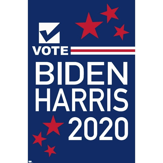 Trends International Vote - Biden/Harris 2020 Wall Poster 22.375" x 34" Premium Unframed Version