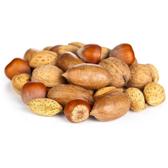 Trends Mixed Nuts in Shell Natural, Fresh & Crunchy Assortment (No Brazil Nuts) Perfect for Snacking, Baking, and Healthy Recipes (2 LBS)