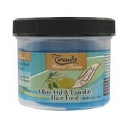Trends Natural Therapy Hair Food Olive & Lanolin 3.5oz,Pack of 6
