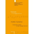 thumbnail image 1 of Trends in Linguistics. Studies and Monog Visible Variation: Comparative Studies on Sign Language Structure, Book 188, (Hardcover), 1 of 1