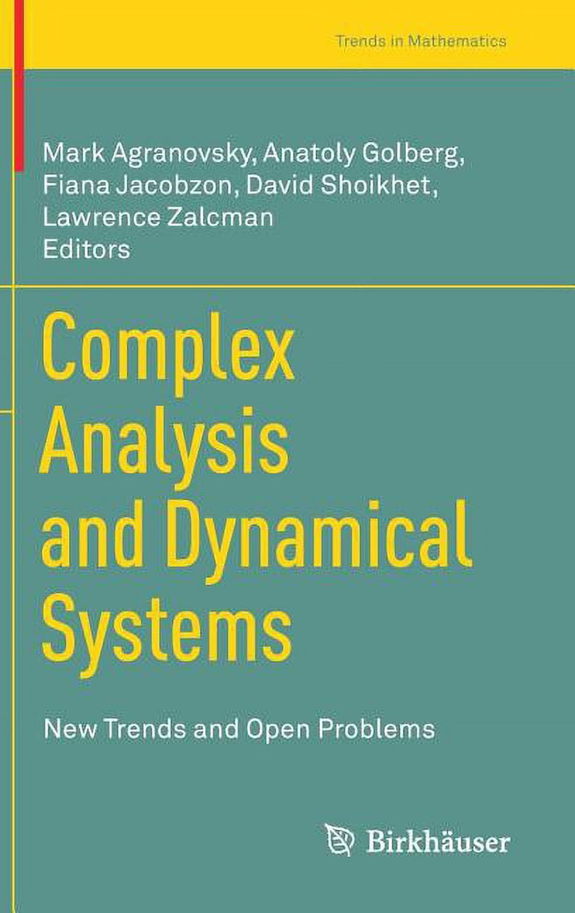 Trends in Mathematics Complex Analysis and Dynamical Systems: New ...