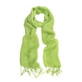 thumbnail image 1 of TrendsBlue Elegant Solid Color Viscose Fringe Scarf, 1 of 3