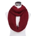 thumbnail image 1 of TrendsBlue Soft Chunky Ribbed Knit Infinity Loop Scarf, 1 of 4