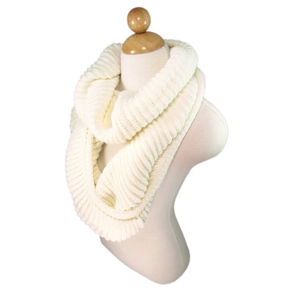 TrendsBlue Premium Winter Knit Warm Infinity Scarf - Different Colors Available