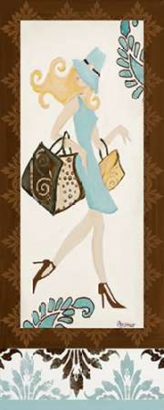 Trendsetter I Canvas Art - Gina Ritter (10 x 20)