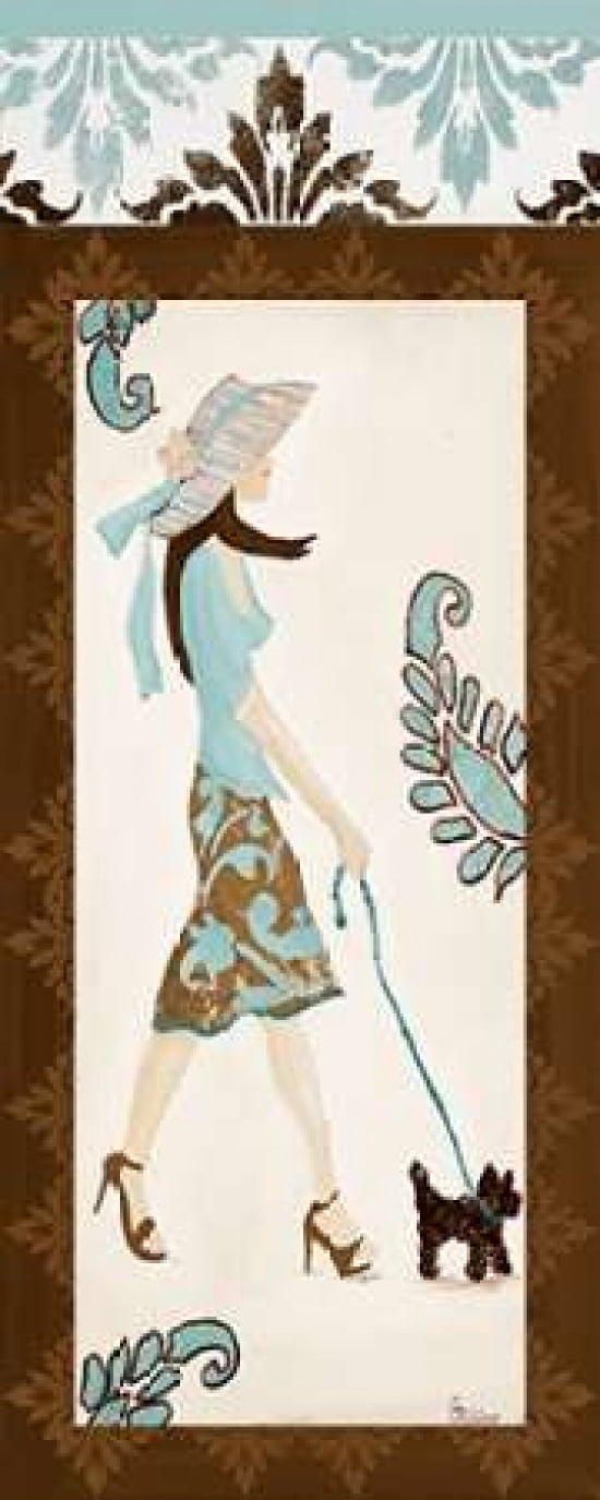 Trendsetter II Canvas Art - Gina Ritter (10 x 20)