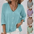 thumbnail image 1 of Trendsetting Women's Apparel Fashion Plus Size Women's Solid Color Cardigan Long-Sleeved Top Long-Sleeved V-Neck Top/Shirt, 1 of 8