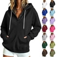 thumbnail image 1 of Trendsetting Women's Apparel Fashion Plus Size Womens Oversized Hoodies Casual Long Sleeve Fleece Sweatshirts Pullover Sweaters Teen Girls Preppy Tops Clothes, 1 of 7