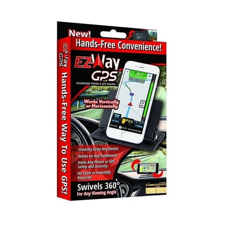 Trendstar EZ-Way GPS Device with Dashboard Phone and GPS Holder