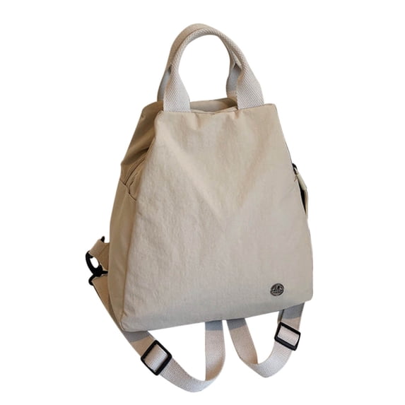 Trendy 3-Way Convertible Backpack Purse for Women Small Canvas Travel Daypack Tote Shoulder Bag 3-in-1 Carry-on