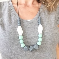 Trendy All-match Silicone Beaded Necklace