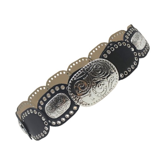 Trendy American Design PU Belt Soft Comfortable Waistband Western Disc Belt Fashion Accessory For Daily Use
