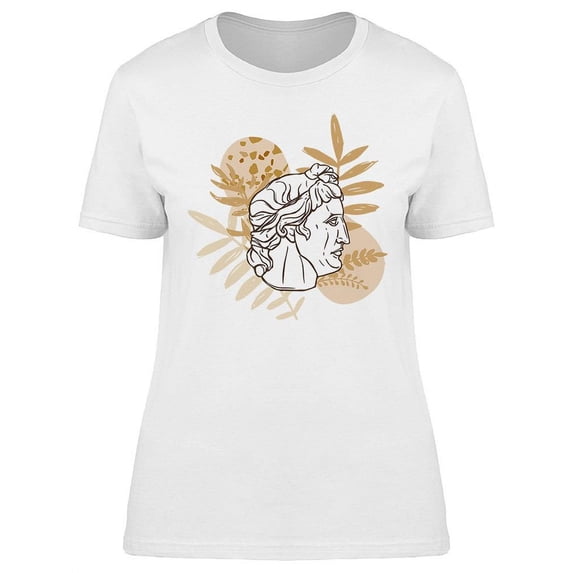 Trendy Apollo Statue Design T-Shirt Women -Image by Shutterstock, Female Medium
