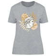 thumbnail image 1 of Trendy Apollo Statue Design T-Shirt Women -Image by Shutterstock, Female Small, 1 of 2