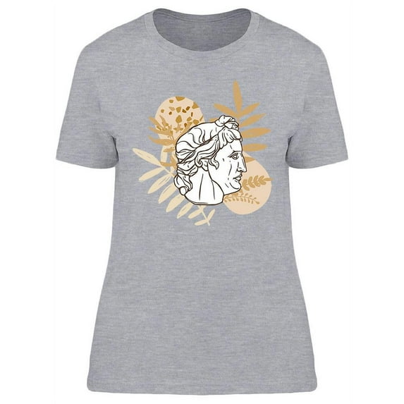 Trendy Apollo Statue Design T-Shirt Women -Image by Shutterstock, Female Small