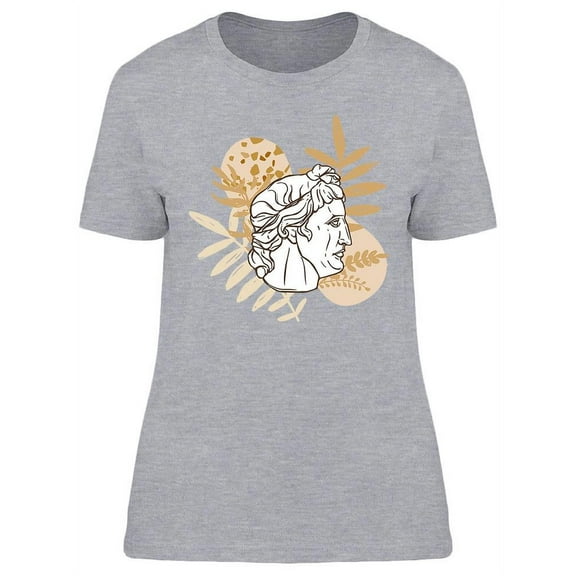 Trendy Apollo Statue Design T-Shirt Women -Image by Shutterstock, Female Small