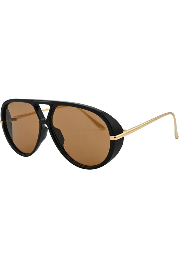 Trendy Aviator Sunglasses for Women Men Retro Big Large Shield Sun Glasses Shades