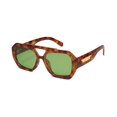 thumbnail image 1 of Trendy Aviator Sunglasses for Womens Mens Polarized,Hexagonal Square Double Bridge Designer Inspired Sun Glasses SJ2288, 1 of 1