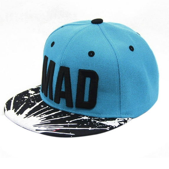 Trendy Baby Care Kids Snapback Flat Cap for Boys and Girls with Stylish Letters Design - for Daily Wear and Outdoor Activities