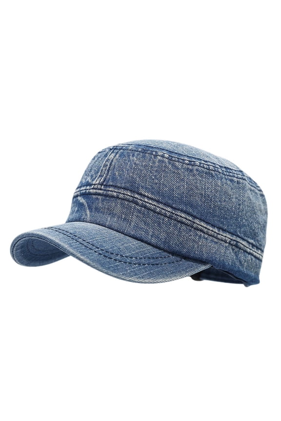 Trendy Baseball Cap for Women Snapback Ponytail Summer Hat Vintage Distressed Cowboy Style Unisex Baseball Cap Retro Outdoor Fashion Hat For Men And Women Stylish Workwear Cap