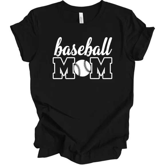 Trendy Baseball Mom Sports Lover Game Day Diamond Performance Unisex T-Shirt H48829, up to size 5XL
