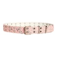 thumbnail image 1 of Trendy Belt Star Studded Waist Ornament Waist Cinching Belt Double Row Buckle, 1 of 17