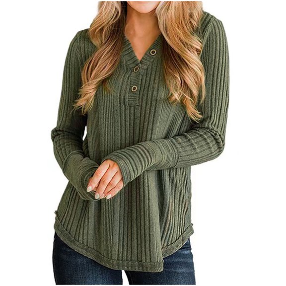 Trendy Blouses For Women Womens Long Sleeve Tops Fitted Fall Sweatshirts for Women Funny Cropped Sweaters for Women Winter Clothes For Man