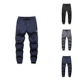 thumbnail image 1 of Trendy Boys' Cargo Pants Lightweight Black Long Pants For Spring And Summer Outdoor Drawstring Waist Pants For Children 7 16 Years Old, 1 of 4