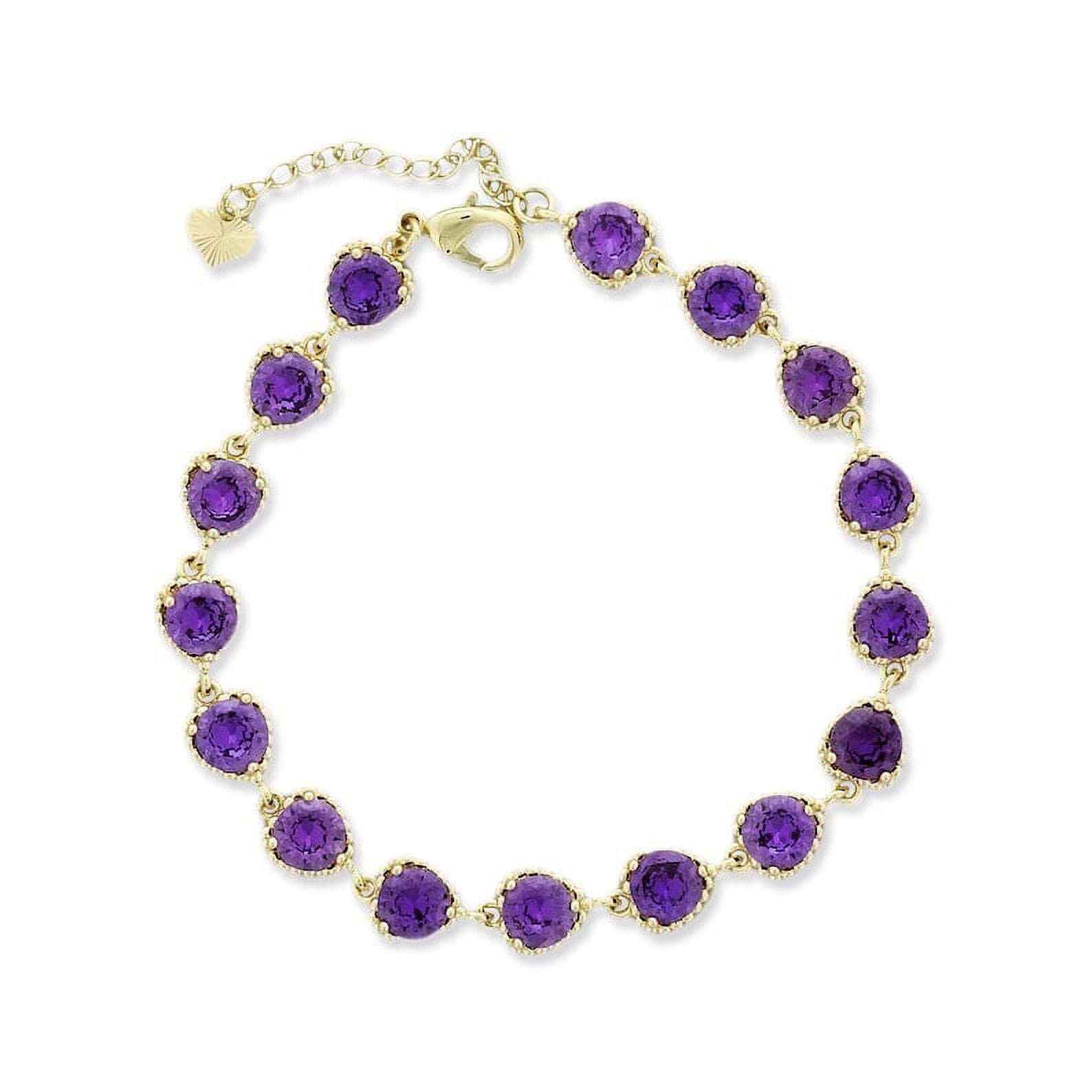 Trendy CZ Stones Adjustable Anklet For Women,8"+2" Inch Adjustable Size.