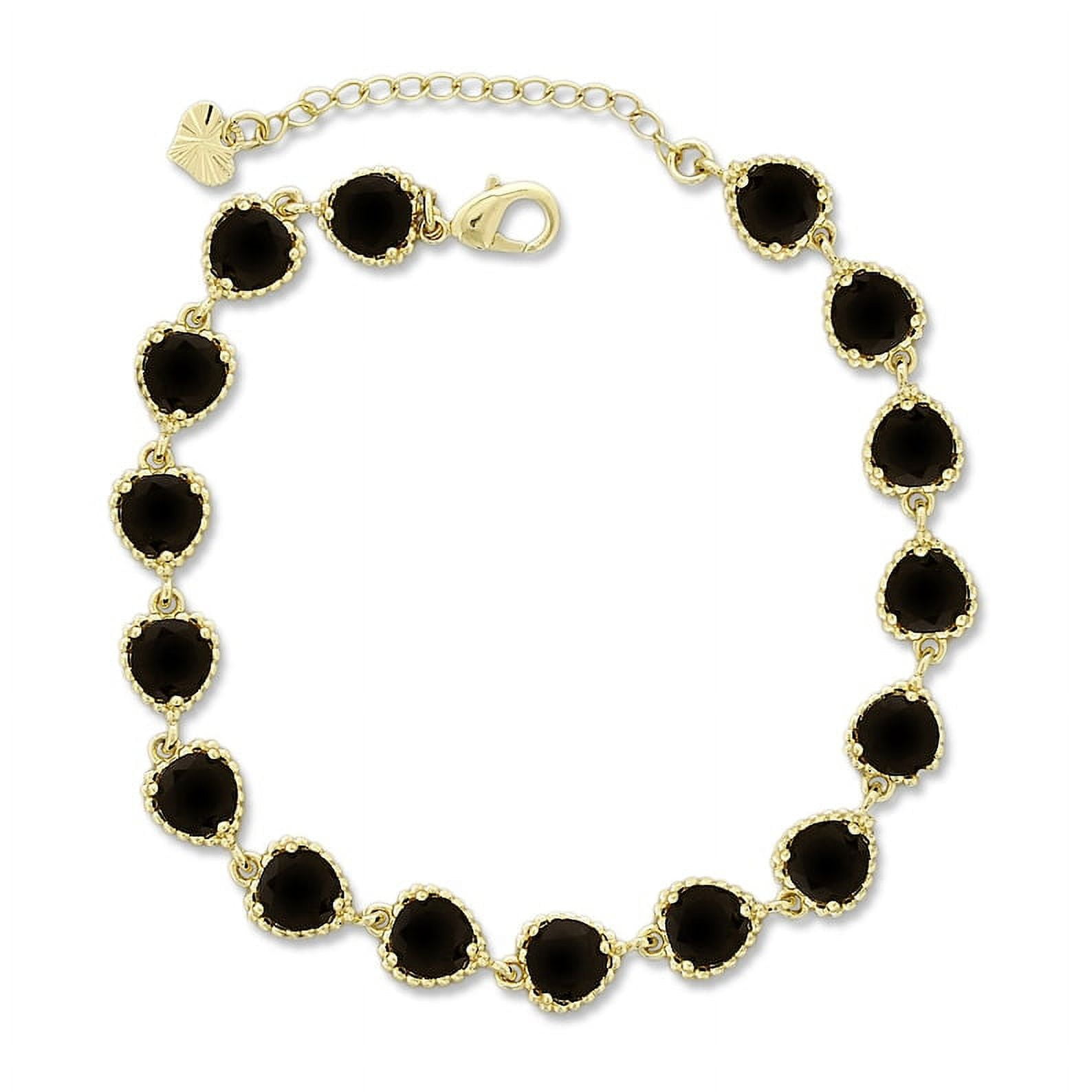 Trendy CZ Stones Adjustable Anklet For Women,8"+2" Inch Adjustable Size.