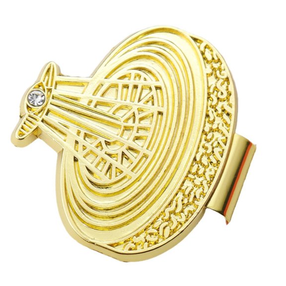 Trendy Caps Clip Pin Fashion Hat Badge Alloy Texture Hat Pin Hat Jewelry Suitable for Adding Unique Styles to Any Hat