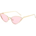 thumbnail image 1 of Trendy Cat Eye Sunglasses Sleek Metal Frame Perfect for Daily Wear-USA, 1 of 8