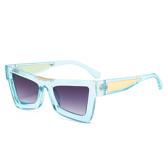 Trendy Cat Eye Sunglasses: UV Protection, Plastic & Metal Frames, Personalized Fashion Style, PC Lenses