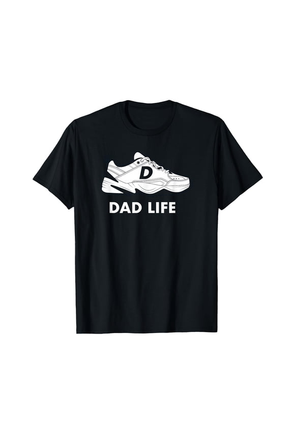 Trendy Classic Design Sneaker Graphic T-Shirt for Dad Life Enthusiasts