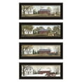 thumbnail image 1 of Trendy Decor 4U 4- Piece Vignette Four Seasons Homesteads Black Framed Wall Art for Living Room,Bedroom Wall Art Print for Home Decor By Billy Jacobs,Multicolor Wood+Paper Household Supplies Décor, 1 of 5