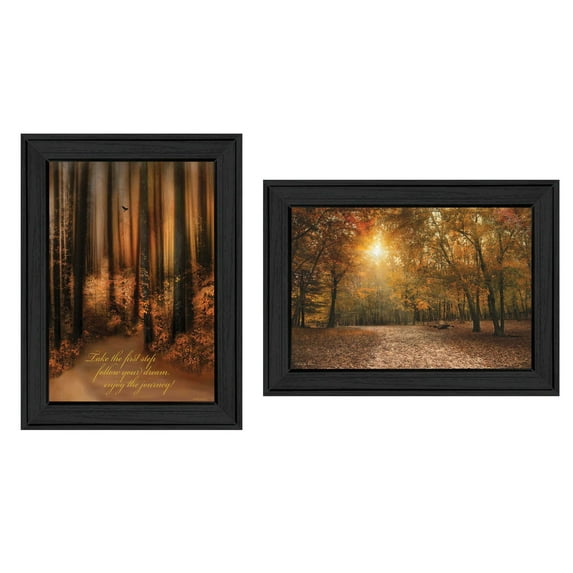"Autumn" Collection By Robin-Lee Vieira, Printed Wall Art, Black Frame