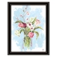 thumbnail image 1 of Trendy Decor 4U "Flourish" Framed Wall Art, Modern Home Décor Black Framed Print for Living Room, Bedroom & Farmhouse Wall Decoration by Jennifer Holden 14"x18", 1 of 2