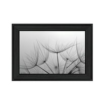 Trendy Decor 4U "Love is a Delicate Flower" Framed Wall Art-Color:Black,Style:FrameType1