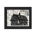 thumbnail image 1 of Trendy Decor 4U "SIMPLE & GOOD BARN" Framed Wall Art, Modern Home Décor Black Framed Print for Living Room, Bedroom & Farmhouse Wall Decoration by Cindy Jacobs 19"x15", 1 of 2
